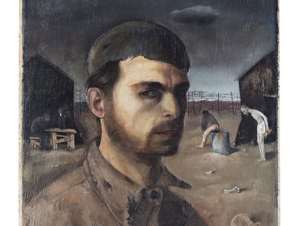 Selbstbildnis im Lager, um 1940, Neue Galerie New York