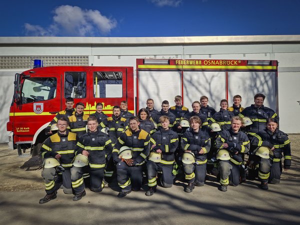 Gruppenfoto aller Absolventen