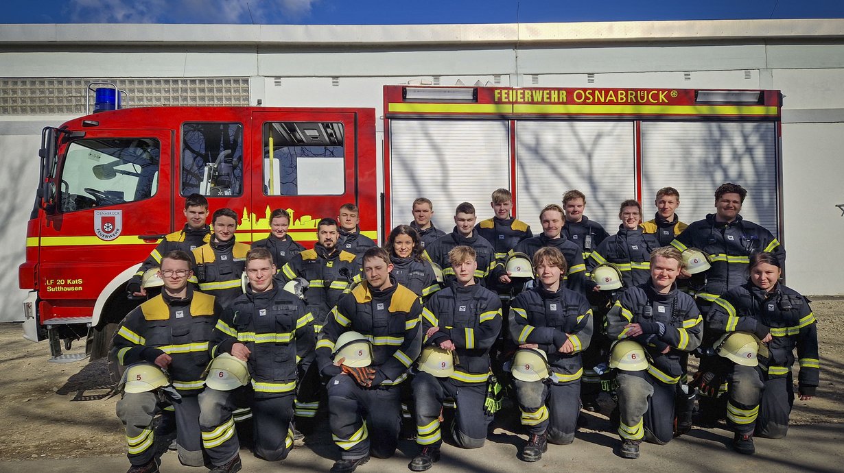 Gruppenfoto aller Absolventen