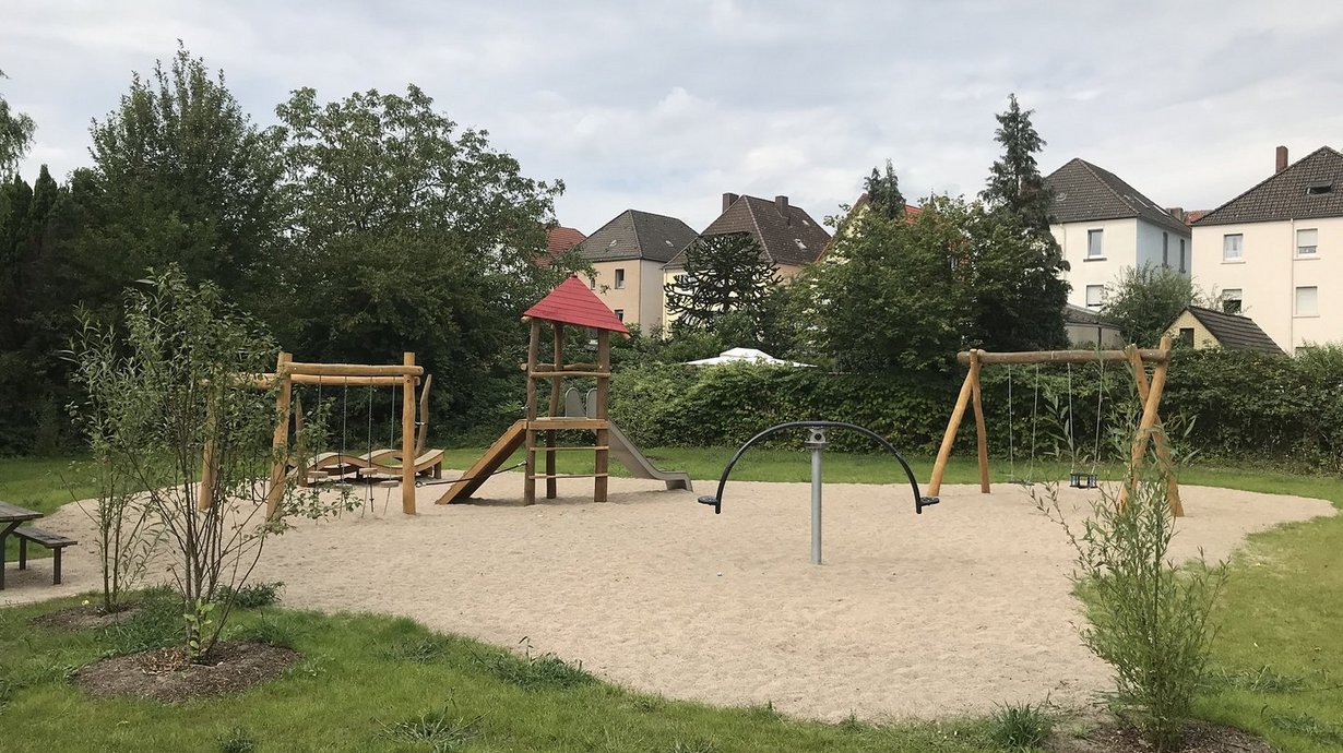 Kinderspielplatz Tannenburgstraße ist wieder eröffnet